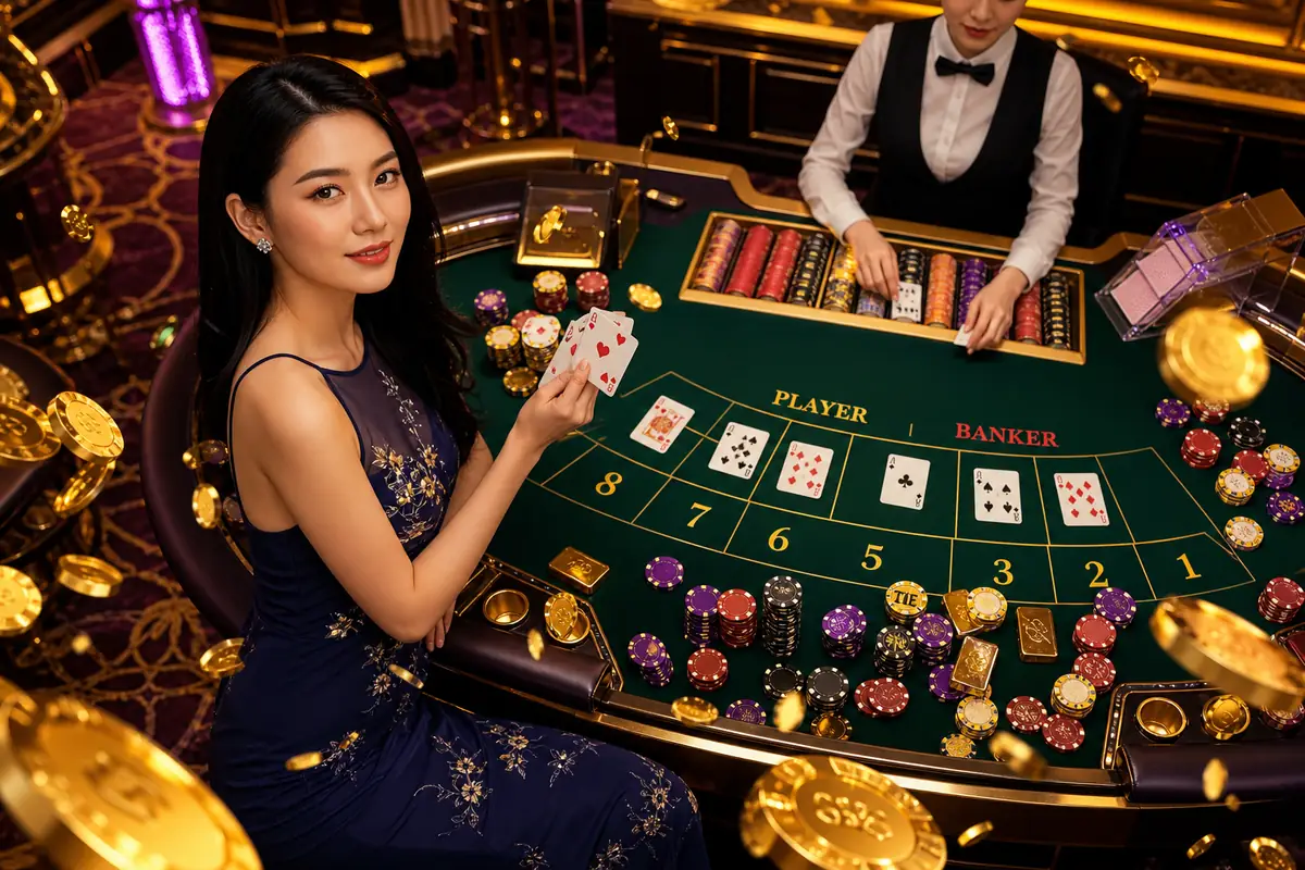 dmcslot kasino langsung baccarat dealer profesional